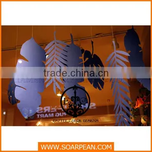 Hanging Acrylic Artificial Leaves for Store Decoration thumbnail-3