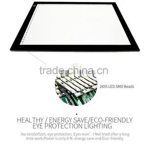 A4 LED Copy Board, No Luminous Attenuation , Thickness is 7mm, Good Quality. thumbnail-5