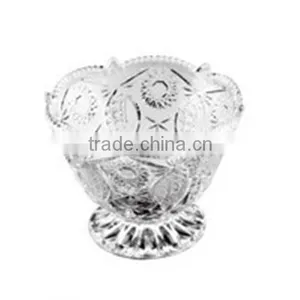Flower-Shaped Glass Ice Cream Cup thumbnail-1