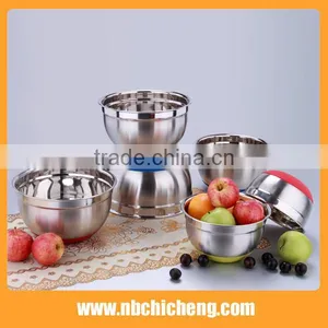 Hot Selling SS & Silicone Bowl/Rice Bowl/Mixing Bowl thumbnail-4