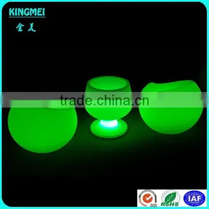 New Rechargeable Plastic Led Glowing Furniture Sofa With Lithium Battery & Rgb Lights thumbnail-1