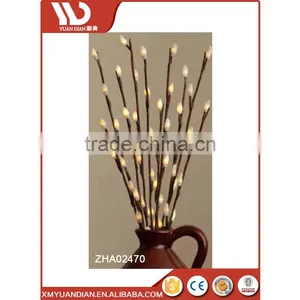 Polyresin Decoration Artificial Led Flower Solar Powered Light thumbnail-3