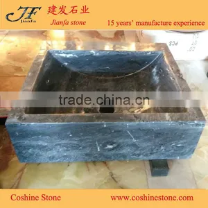 Wholesale Prefab Shaped Modern Marble Outdoor Stone Sink thumbnail-2