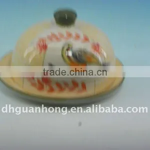 Ceramic Cheese Dish Cover thumbnail-1