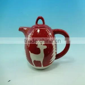 Santa Ceramic Teapot thumbnail-1