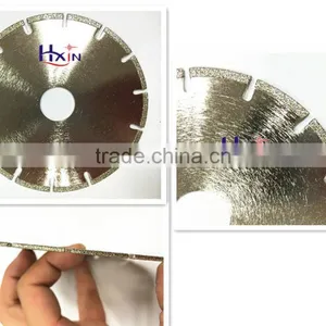 Electroplated Diamond Circular Cutting Discs for Soapstones With Segment Rim thumbnail-1