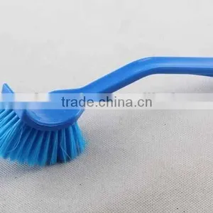 Plastic Long Handle Pan Brush With Square Head,cleaning Brush, Dish Brush-3129 thumbnail-2