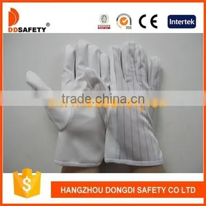 DDSAFETY 2017 Cheapest PU On The Palm And Anti Static Back Working Glove thumbnail-1