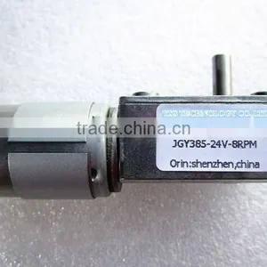 JGY385 Full 100% Metal Gear Motor High Torque Worm Reducer Motor 12-24V 6W in Stock thumbnail-3
