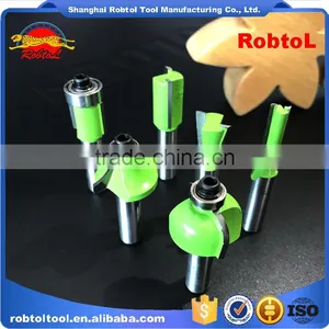 Factory Wood Router Bit Set 6pc 8mm Shank for Woodworking Tungsten Carbide End Mill Cutting CNC Carved Engraving Milling Cutter thumbnail-6