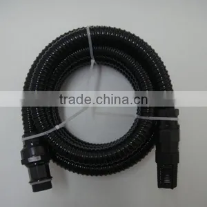 1" Black PVC Garden Hose Water Hose thumbnail-1