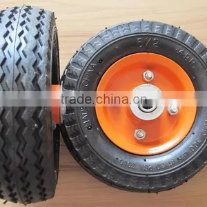 6"x2" Small Rubber Wheel for Hand Trolley thumbnail-1