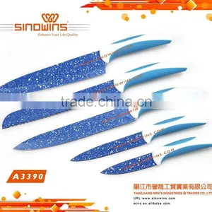 A3377 Deluxe Design High Quality Stainless Steel Kitchen Knife Set thumbnail-2