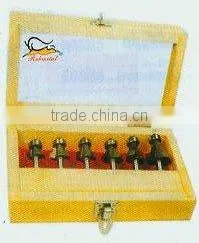 Tungsten Carbide Tipped Router Bit for Wood--6pcs Kit Packing(0822) thumbnail-1
