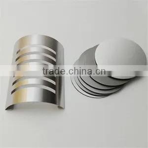 Customized Logo 6pcs Stainless Steel Coffee Cup Coaster Set With Holder thumbnail-2