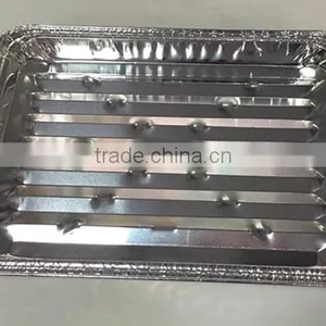 China Made Aluminum Disposable BBQ Tray,BBQ Serving Tray. thumbnail-6