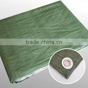 Factory Pirce PE Tarpaulin Olive Green 1.9*2.9M thumbnail-1