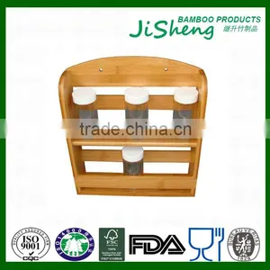 Hot-selling Wholesale Spice Rack, Kitchen Spice Rack, Bamboo Spice Rack Set With LFGB,FDA thumbnail-2