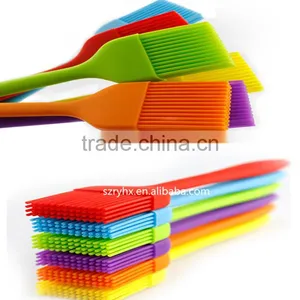 Small Baking Bakeware Bread Cook Pastry Oil Cream BBQ Basting Pastry Silicone Brushes thumbnail-1