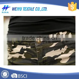Camouflage Cotton Women Cargo Short Pants thumbnail-4