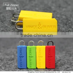 Wholesale High Quality Eco-Friendly Garment Plastic Zipper Puller thumbnail-3