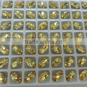 Sew on Rhinestones in Metal Claw for Wedding Dress thumbnail-3