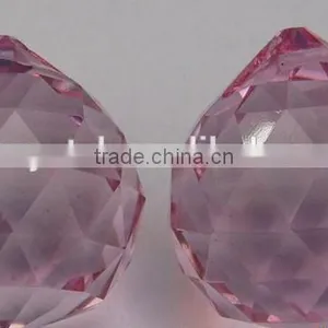30mm Pink Crystal Colorful Chandelier Crystal Ball Lighting Decoration thumbnail-1