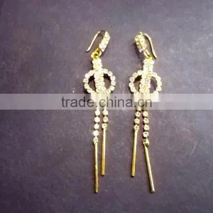Indian Traditional One Gram Gold Earring thumbnail-3