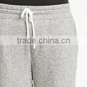 Man Gray Stripe Cotton Fabrics of Scales of Pants Sports Leisure Trousers thumbnail-5