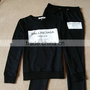 Wholesale Woman Clothes Sets 2016 Ballinciaga Tracksuits 2 Piece Set Women Sport Suit Hoodies Jogging thumbnail-5