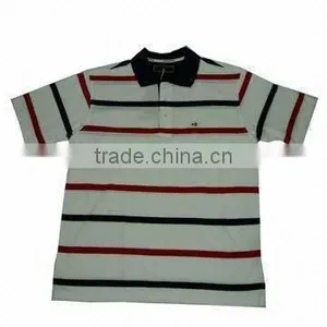 Men's T-shirt With Short Sleeves, Made of 100% Cotton, Comfortable to Wear thumbnail-1