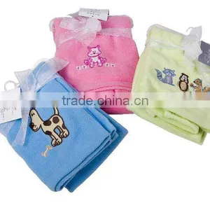 Baby Fleece Blanket With Emb/blankets for Children thumbnail-1