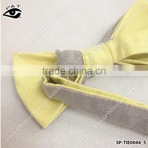 12x7CM Macaron Color Cotton Bow Tie Women Assorted Color Bow Tie thumbnail-6