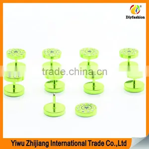 Custom New Products 2016 Stainless Steel Fake Tunnel Ear Plugs Body Jewelry Pierceing In China thumbnail-4