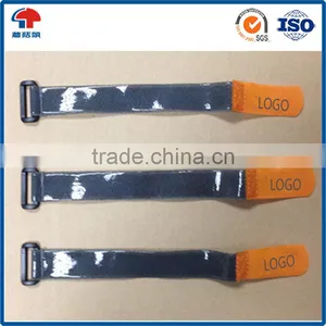200mm Anti-Slip Adjustable Silicone Backing Hook & Loop Buckle Straps thumbnail-1