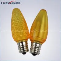 Holiday Light Yellow Led Christmas Lights c9 Bulbs thumbnail-1