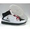 White Shoes AJF1 Women Jordan Flight 1 Varsity Red Black thumbnail-1
