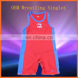 2013 Runtowell High Quality Wrestling Singlets for Men/vintage Singlet for Men/mens Cheap Singlet thumbnail-1