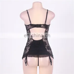 Low MOQ Black Panty Women Lingerie With G String thumbnail-4