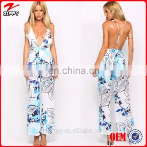 2015 Adult Jumpsuit Pajama Women Jumpsuit thumbnail-1