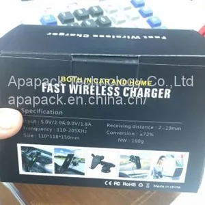 Metal Air Vent Car Holder With Wireless Fast Charger thumbnail-4