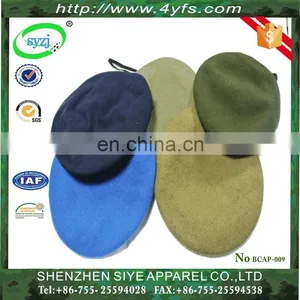 100% Wool Colorful Military Beret Army Beret Manufactures of Berets thumbnail-1