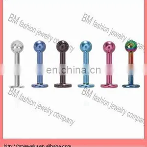 Hot Wholesale Cheap Lip Rings Labret Piercing Jewelry thumbnail-1