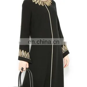 China Factory Custom Muslim Dress,new Design Abaya,wholesale Abaya Islamic Clothing thumbnail-3