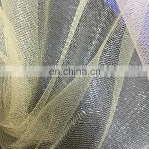 100%nylon Knitted Tulle Fabric Mesh for Fashion Dress Fabric thumbnail-3