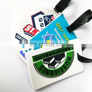 Customized PVC Luggage Tag for Travelling thumbnail-2