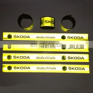 CE High Visibility Customized Reflective Armband thumbnail-2