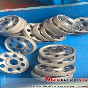 Vacuum Welded Diamond Grinding Wheel for All Kinds of Stone Product Alisa@moresuperhard.com thumbnail-1