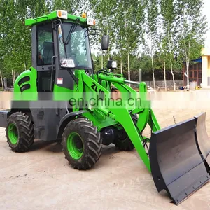 ZL10F 4x4WD Wheel Loader With V-snow Blade thumbnail-1