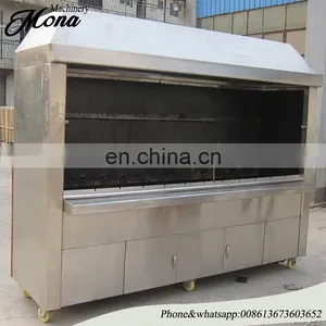 Wholesales Price Top Quality Brazilian Smokeless Meat Barbecue Machine for Sale thumbnail-1